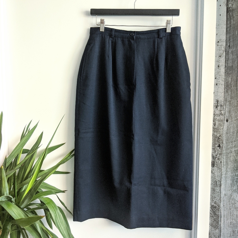Vintage midi pencil skirt